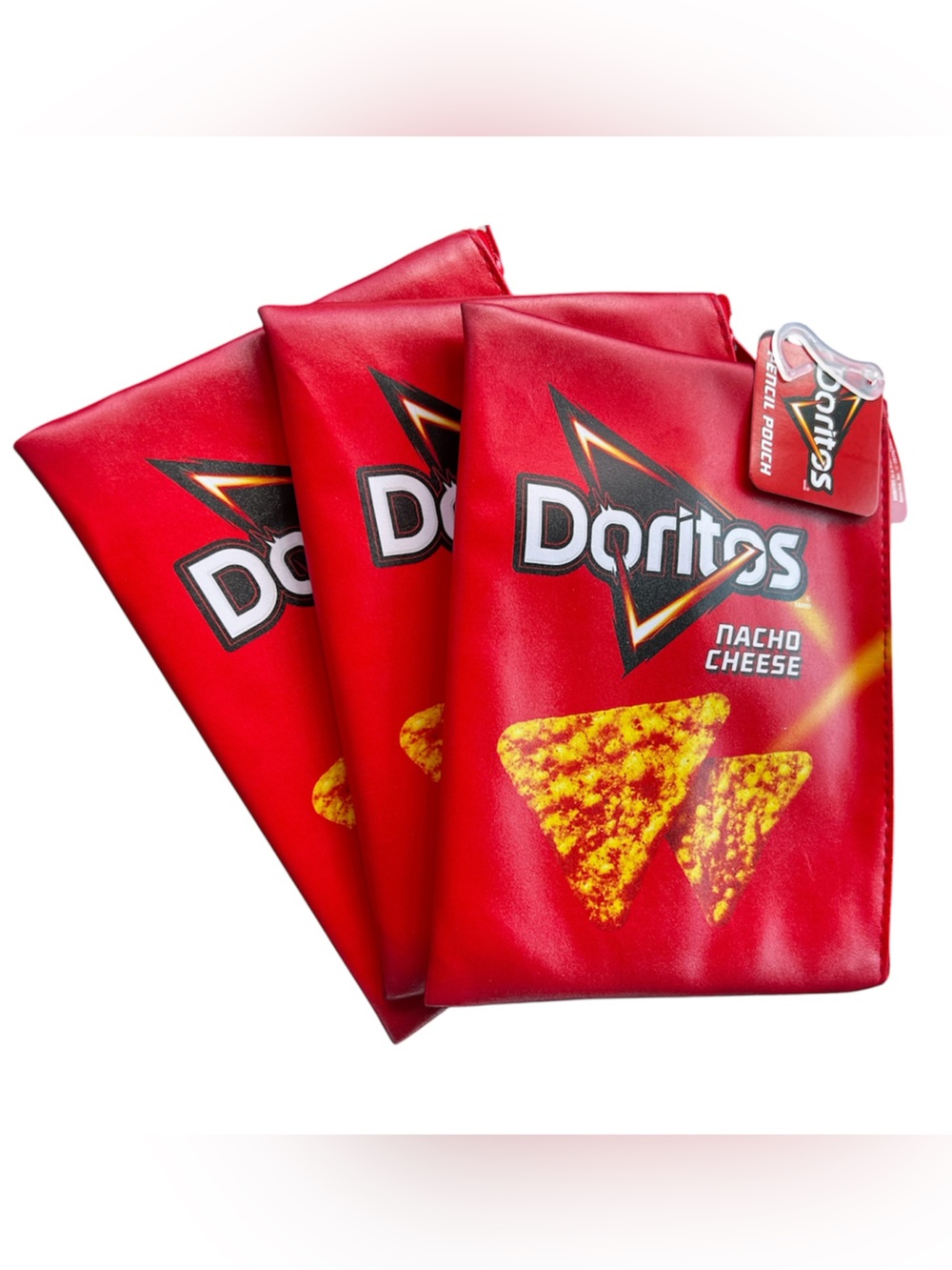 Doritos Nacho Cheese Red Snack Pouch  Pencil/Makeup Bag